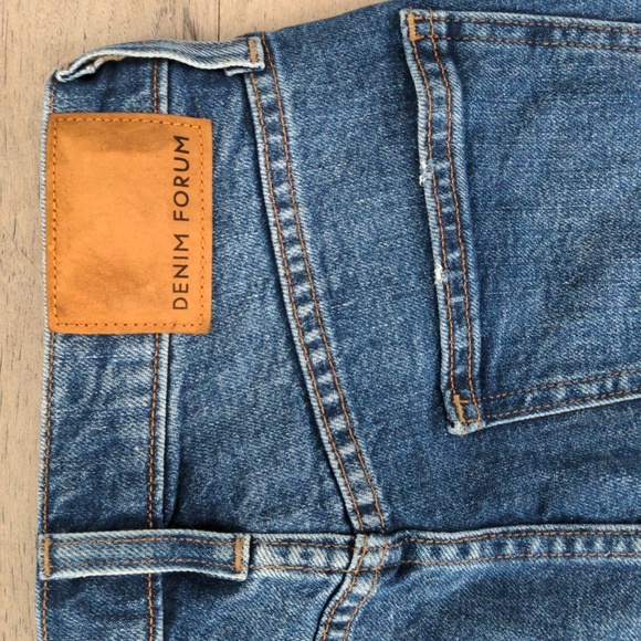 Denim Forum The Vintage Jane High Rise Boot jeans, blue, size 25 - Picture 5 of 7